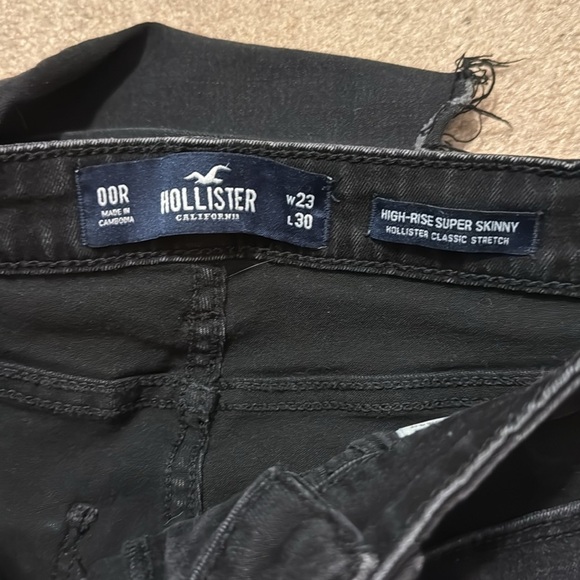 Hollister high-rise super skinny size 00R - Picture 5 of 6